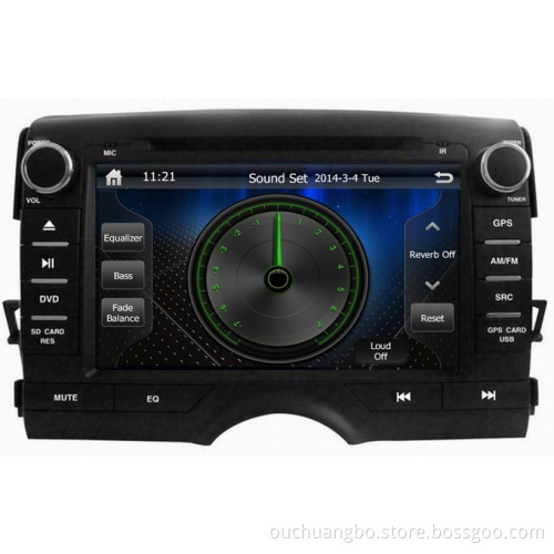 Ouchuangbo Car Radio DVD Player for Toyota Reiz 2011 GPS USB TV